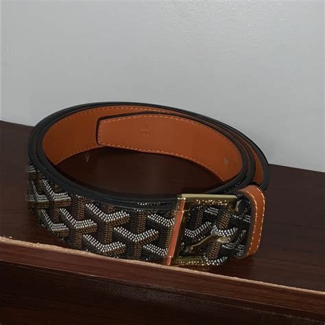 goyard belt green|goyard belt accessories.